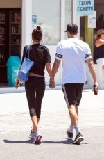 IZABEL GOULART and Kevin Trapp Out in Mykonos 07/07/2017