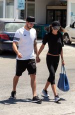 IZABEL GOULART and Kevin Trapp Out in Mykonos 07/07/2017