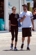 IZABEL GOULART and Kevin Trapp Out in Mykonos 07/07/2017