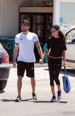 IZABEL GOULART and Kevin Trapp Out in Mykonos 07/07/2017