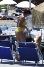 JACKIE CRUZ in Swimsuit at Hotel Regina in Cannes 07/09/2017