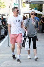 JAIME KING Out with Her Husband in Los Angeles 07/07/2017