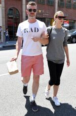 JAIME KING Out with Her Husband in Los Angeles 07/07/2017