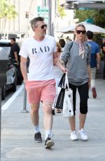 JAIME KING Out with Her Husband in Los Angeles 07/07/2017