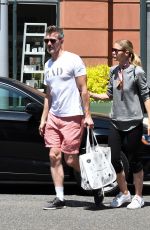JAIME KING Out with Her Husband in Los Angeles 07/07/2017
