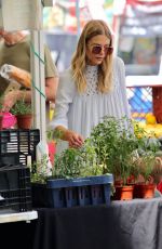 JAIME KING Shopping at Farmers Market in Los Angeles 07/16/2017