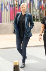 JANE LYNCH Out and About in New York 07/06/2017