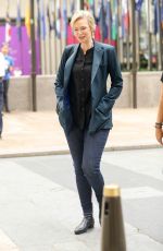 JANE LYNCH Out and About in New York 07/06/2017