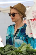 JANE LYNCH Shopping at Farmer