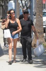 JANICE DISKINSON Out in Beverly Hills 07/05/2017