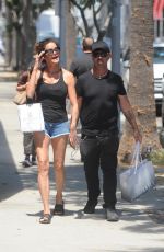 JANICE DISKINSON Out in Beverly Hills 07/05/2017
