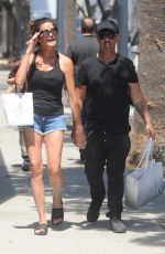 JANICE DISKINSON Out in Beverly Hills 07/05/2017