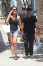 JANICE DISKINSON Out in Beverly Hills 07/05/2017