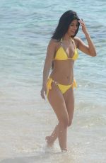 JASMIN WALIA in Bikini on the Boeach in Ibiza 07/05/2017