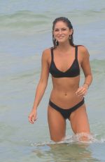 JEHANE GIGI PARIS in Bikini at a Beach in Miami 07/22/2017