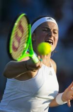 JELENA OSTAPENKO at Wimbledon Championships 07/04/2017