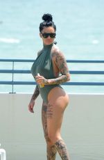 JEMMA LUCY and ZARALENA JACKSO in Swimsuits on Vacation in Portugal 07/18/2017