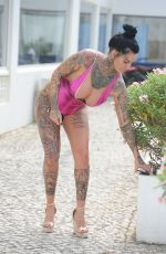 JEMMA LUCY in Swimsuit on Holiday in Spain 07/07/2017