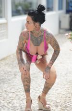 JEMMA LUCY in Swimsuit on Holiday in Spain 07/07/2017