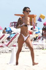 JENAH YAMAMOTO in Bikini at a Beach in Miami 07/24/2017