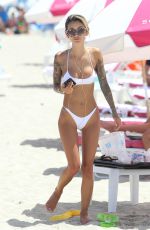 JENAH YAMAMOTO in Bikini at a Beach in Miami 07/24/2017