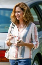 JENNA FISCHER on the Set of 15:17 to Paris in Atlanta 07/26/2017