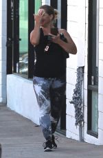 JENNIE GARTH Arrives at a Gym in Los Angeles 07/18/2017