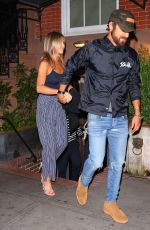 JENNIFER ANISTON at Blue Hill Restaurant in New York 07/17/2017