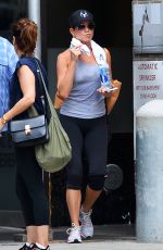 JENNIFER ANISTON Leaves a Gym in New York 07/17/2017