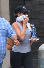 JENNIFER ANISTON Leaves a Gym in New York 07/17/2017