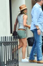 JENNIFER ANISTON Leaves Her Apartment in New York 07/12/2017