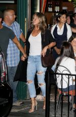 JENNIFER ANISTON Leaves Sant Ambroeus Restaurant in New York 07/18/2017