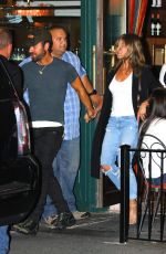 JENNIFER ANISTON Leaves Sant Ambroeus Restaurant in New York 07/18/2017