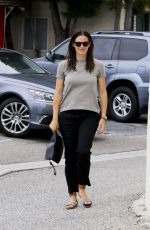 JENNIFER GARNER Arrives at a Church in Pacific Palisades 07/02/2017