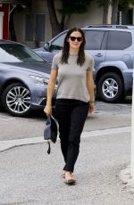 JENNIFER GARNER Arrives at a Church in Pacific Palisades 07/02/2017