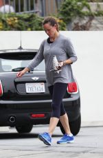 JENNIFER GARNER in Leggings Out in Los Angeles 07/01/2017