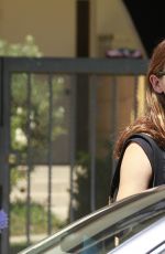 JENNIFER GARNER Leaves a Church in Los Angeles 07/09/2017