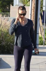 JENNIFER GARNER Leaves a Gym in Brentwood 07/04/2017