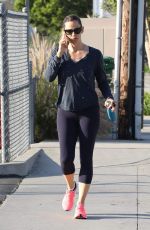 JENNIFER GARNER Leaves a Gym in Brentwood 07/04/2017