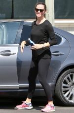 JENNIFER GARNER Leaves a Gym in Brentwood 07/21/2017