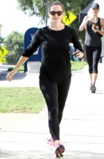 JENNIFER GARNER Leaves a Gym in Brentwood 07/21/2017