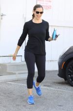 JENNIFER GARNER Leaves a Gym in Los Angeles 07/08/2017