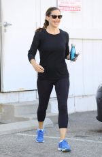 JENNIFER GARNER Leaves a Gym in Los Angeles 07/08/2017