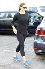 JENNIFER GARNER Leaves a Gym in Los Angeles 07/08/2017