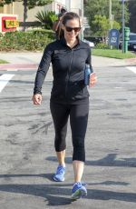 JENNIFER GARNER Leaves a Gym in Los Angeles 07/11/2017