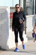 JENNIFER GARNER Leaves a Gym in Los Angeles 07/11/2017