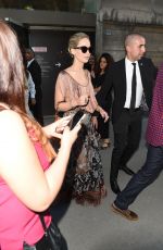 JENNIFER LAWRENCE Arrives at Christian Dior 70th Anniversary Exhibition Party in Paris 07/03/2017