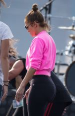 JENNIFER LOPEZ at Rehearsal for Macy