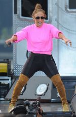 JENNIFER LOPEZ at Rehearsal for Macy