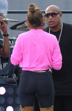 JENNIFER LOPEZ at Rehearsal for Macy